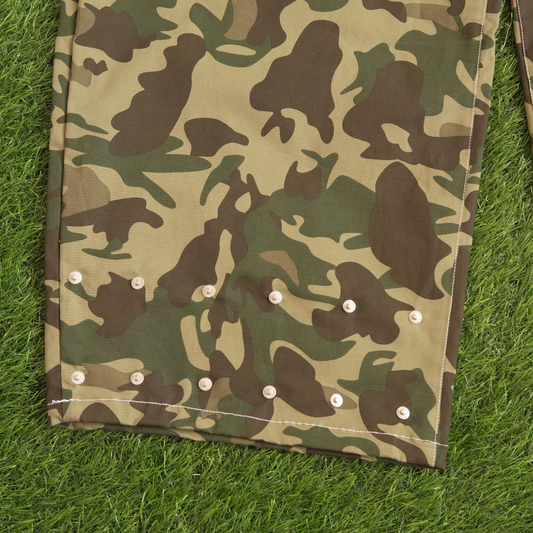 RIBBET RIBBET CAMO PANTS (Bottom Lined)
