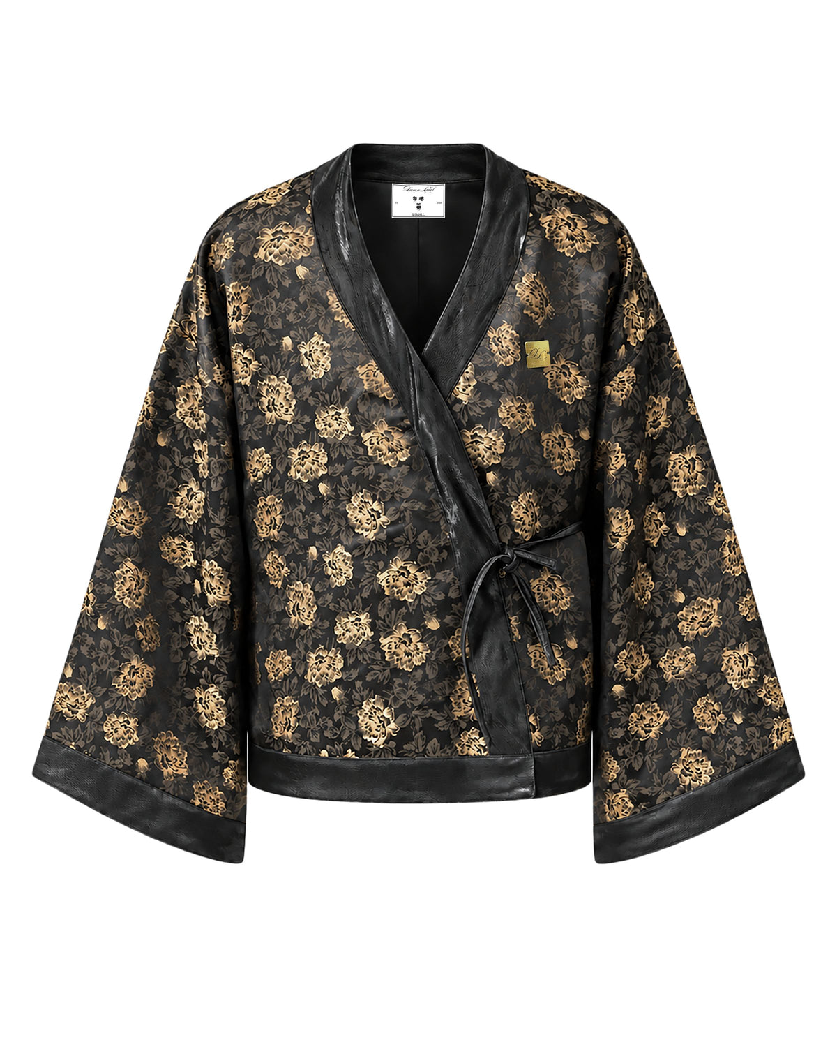 Black Gold Flora Kimono (Womens)