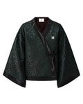 Deep Green Seaweed Kimono (Womens)
