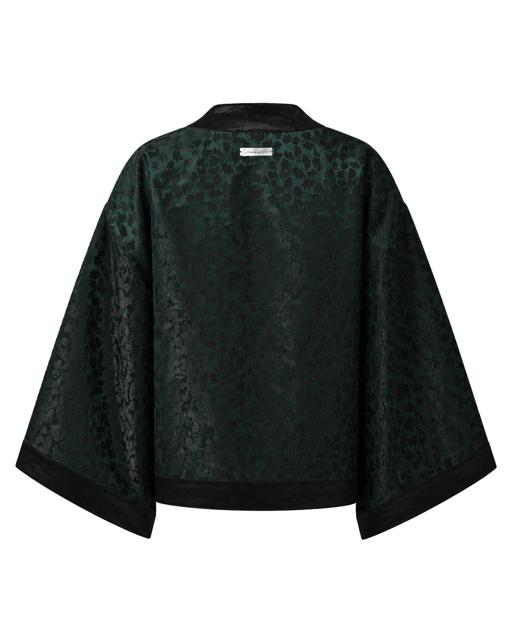 Deep Green Seaweed Kimono (Womens)