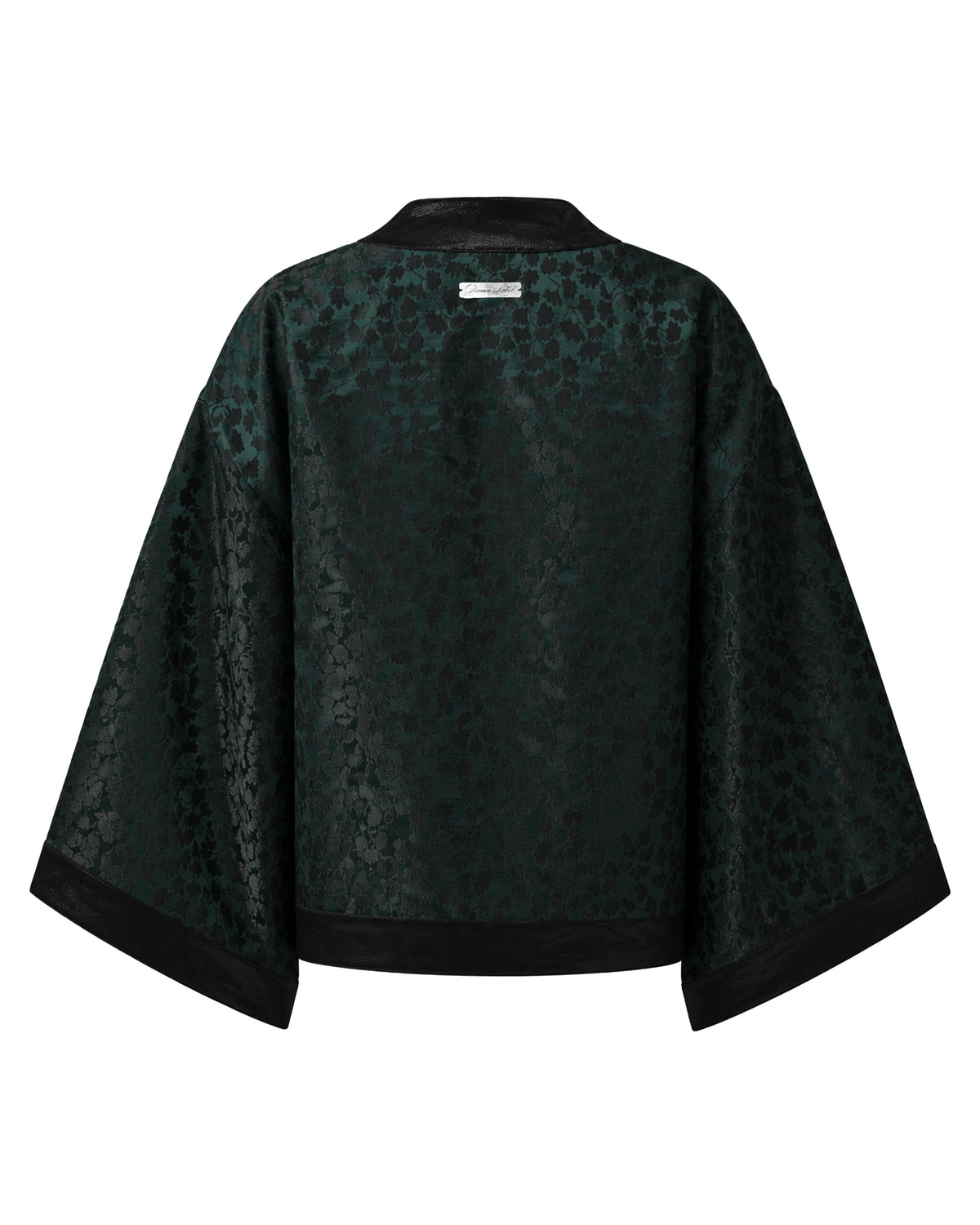 Deep Green Seaweed Kimono (Womens)