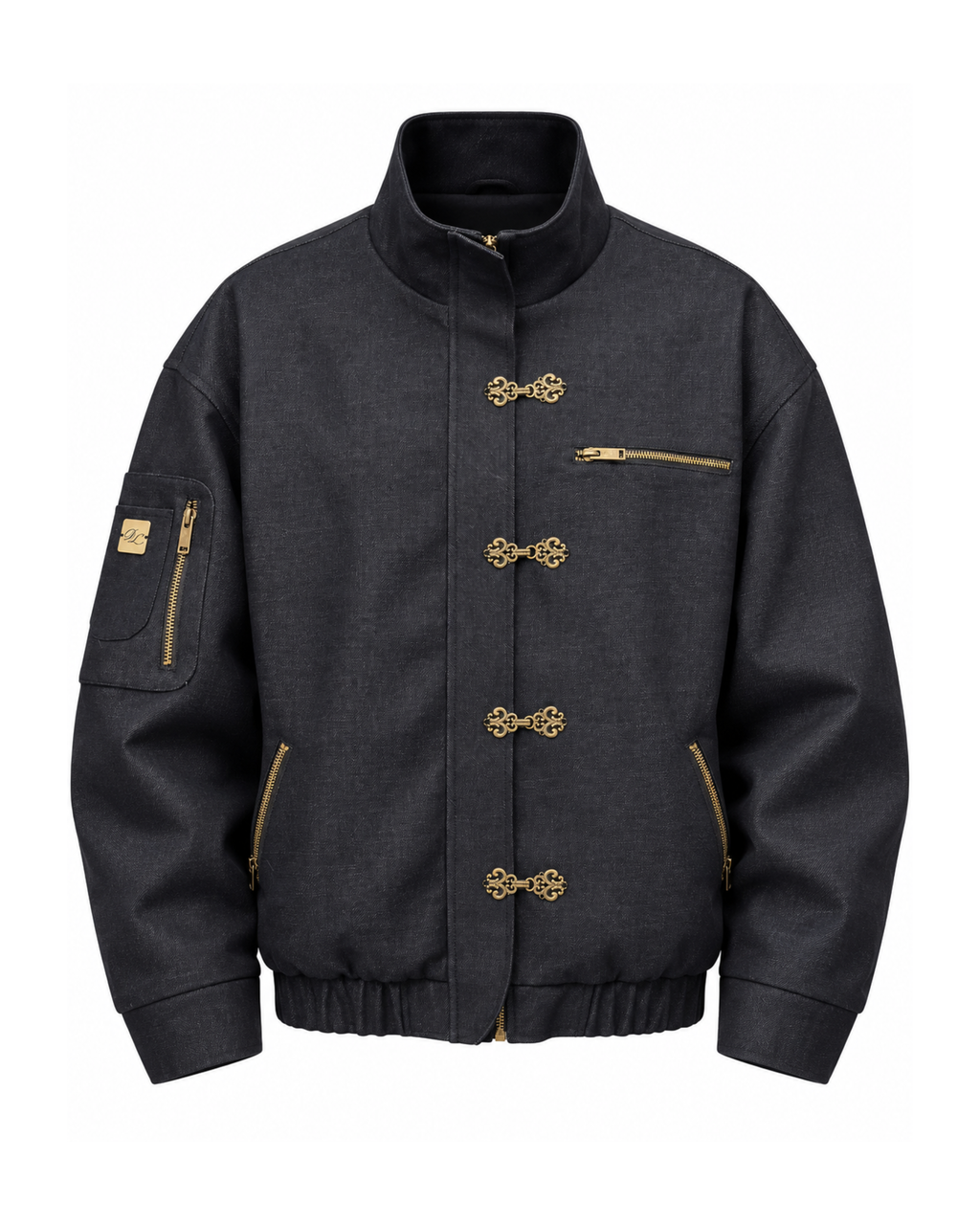 Baroque Minimal Denim Jacket (Pre-book)