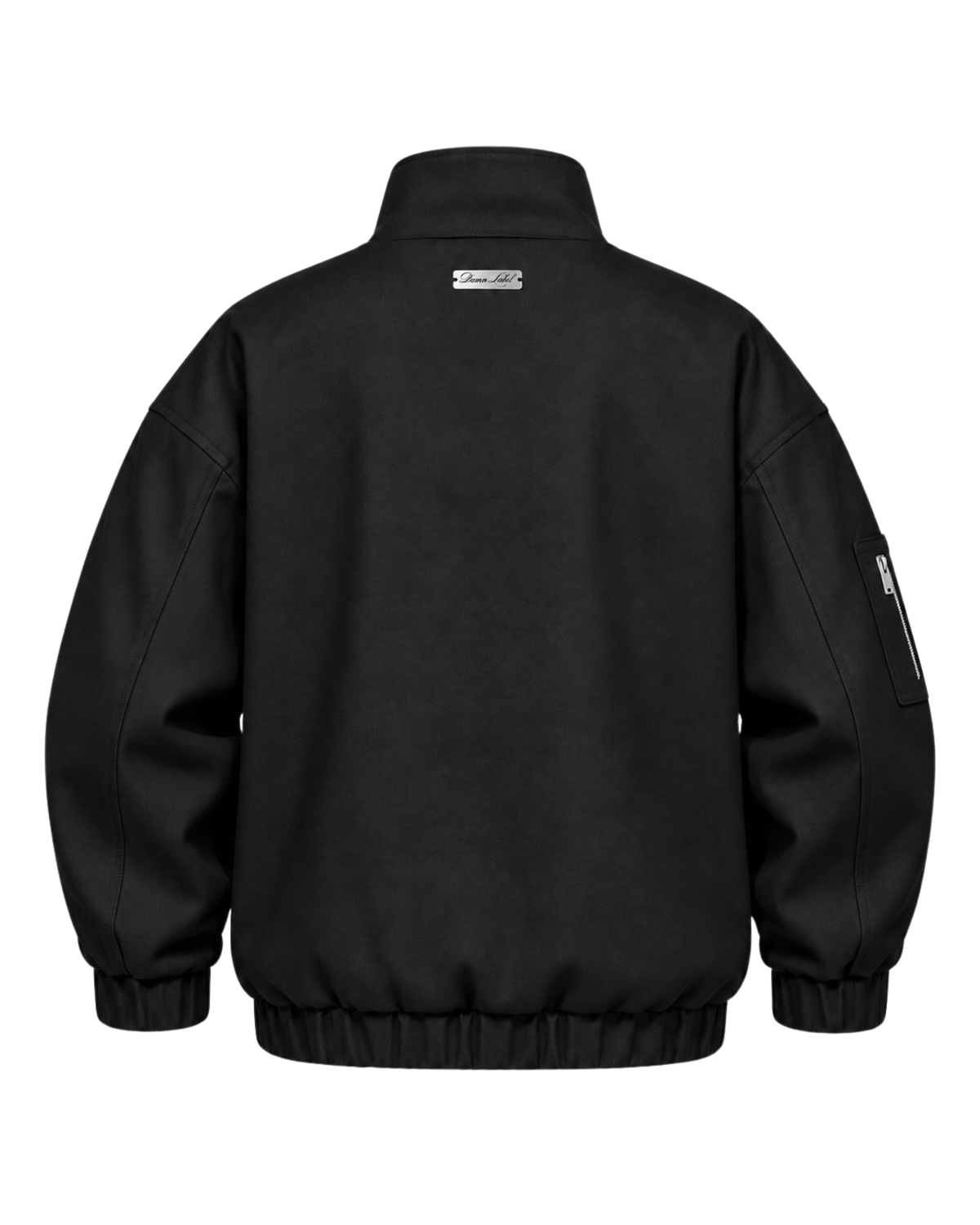 Baroque Minimal Denim Jacket Black (Pre-order)