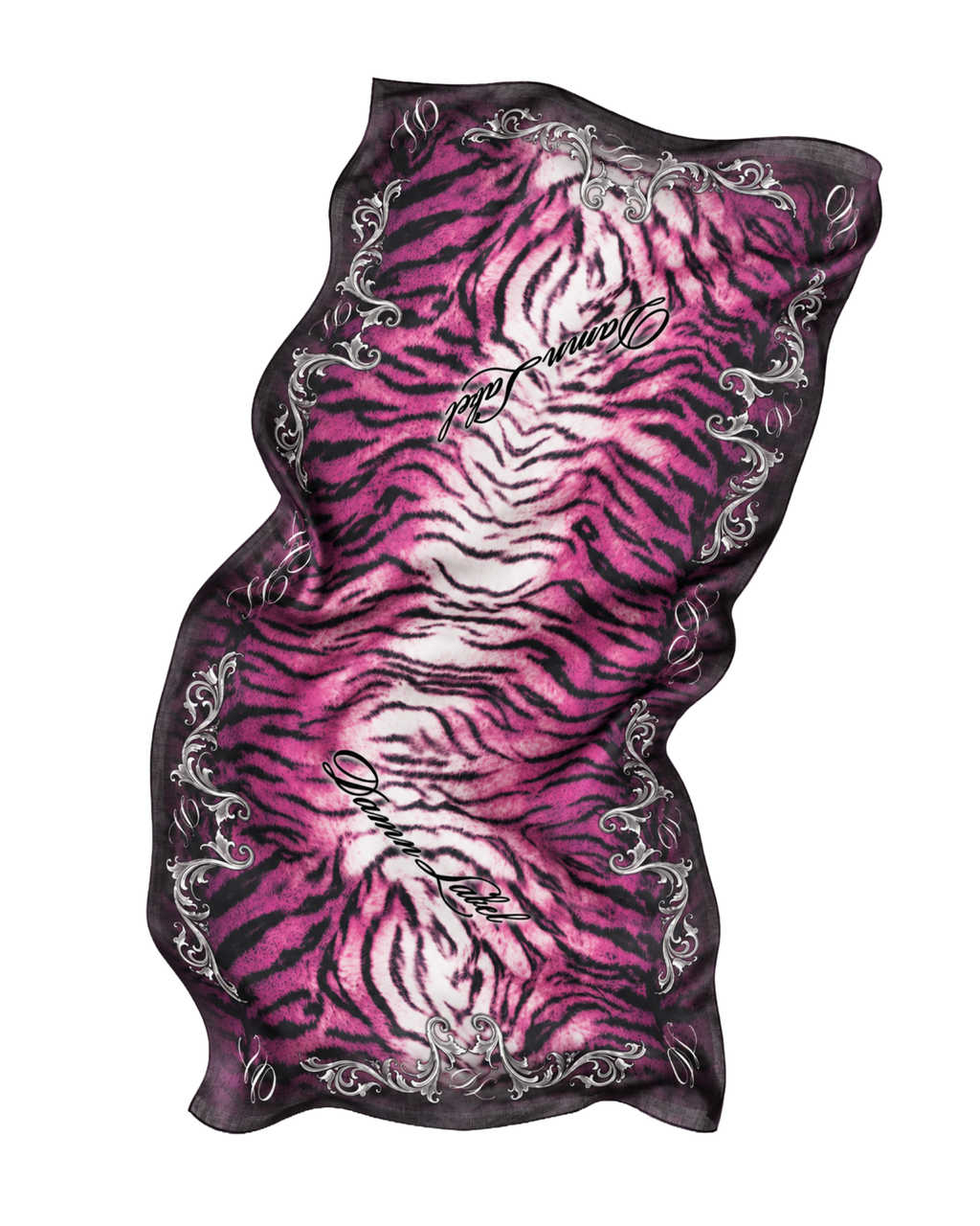 Japanese King of Beasts Scarf ( Pink )