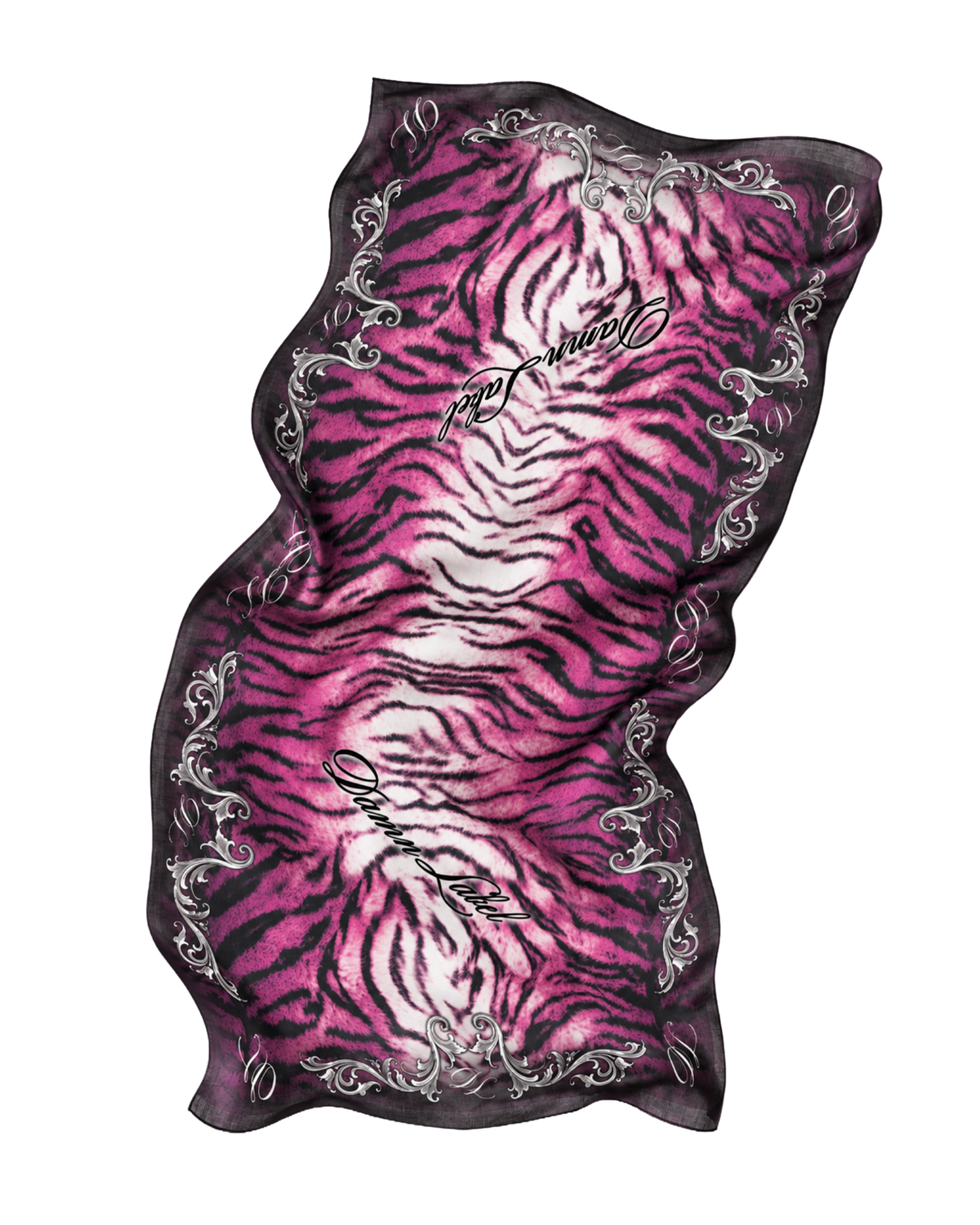 Japanese King of Beasts Scarf ( Pink )