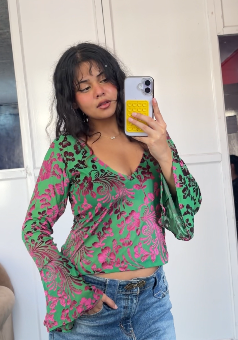 Green Belle Top
