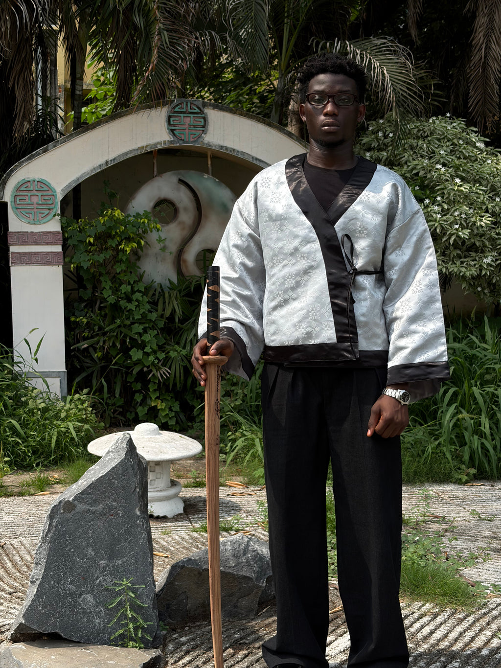 Silver Armor Kimono (Mens)