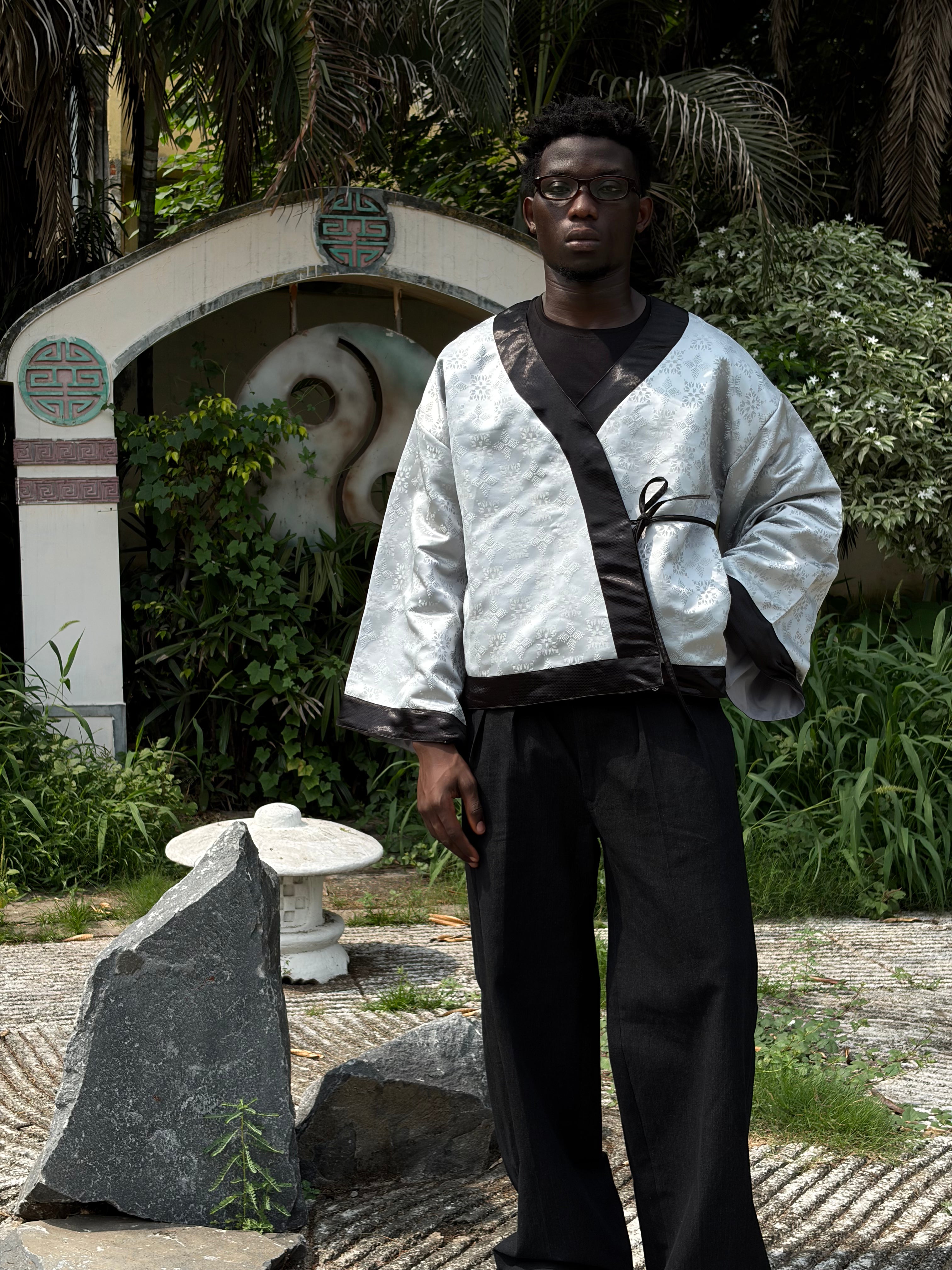 Silver Armor Kimono (Mens)