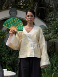 Champagne Flora Kimono (Womens)