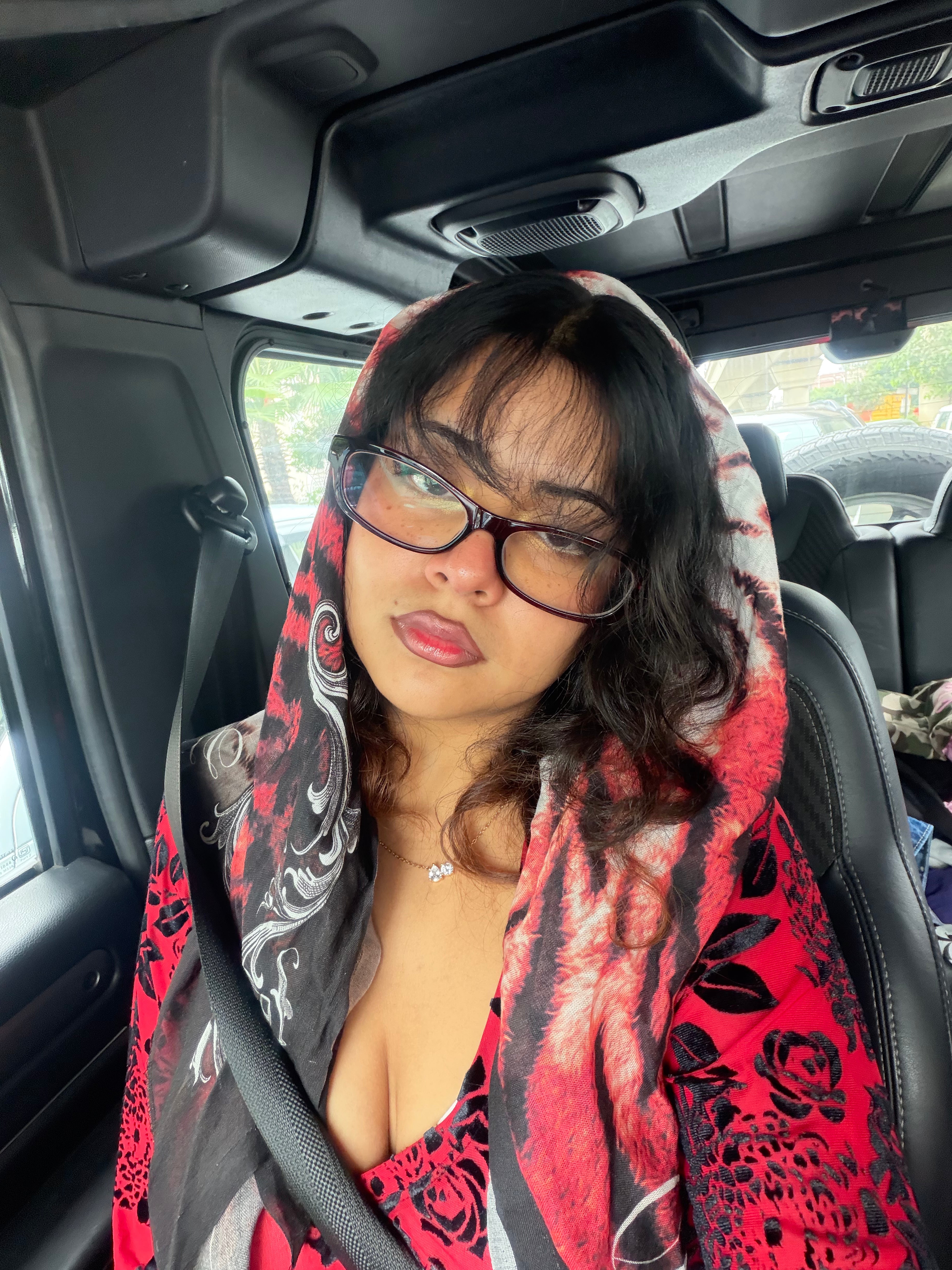 Japanese King of Beasts Scarf ( Red )